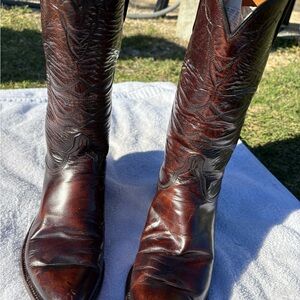 Lucchese Leather Western Boots